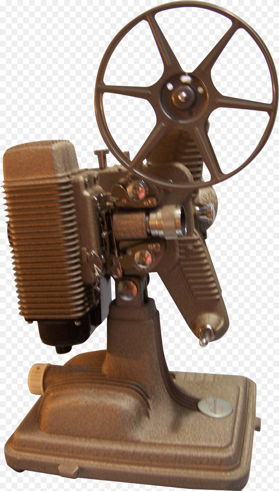 Revere Model 85 8mm Film Projector, Machine, Wheel, Electronics Png