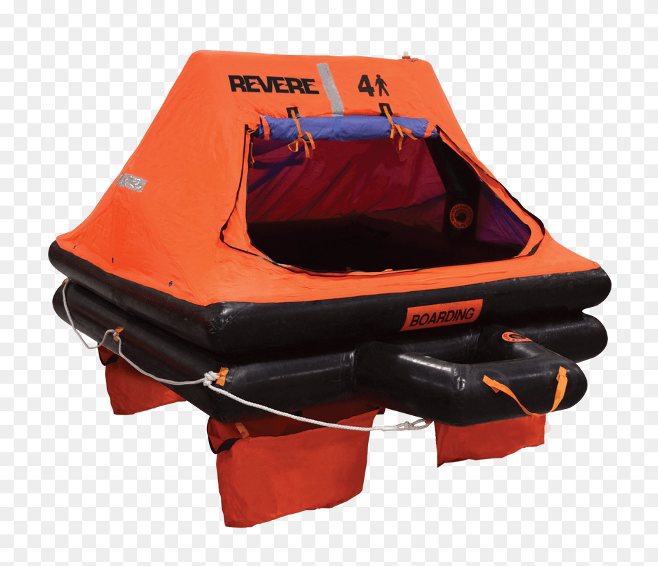 Revere Uscg Coastal Pack Life Rafts Life Raft And Survival, Clothing, Lifejacket, Vest, Tent Png Image