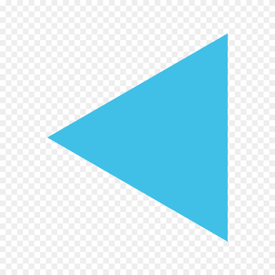 Reverse Button Emoji Clipart, Triangle Png