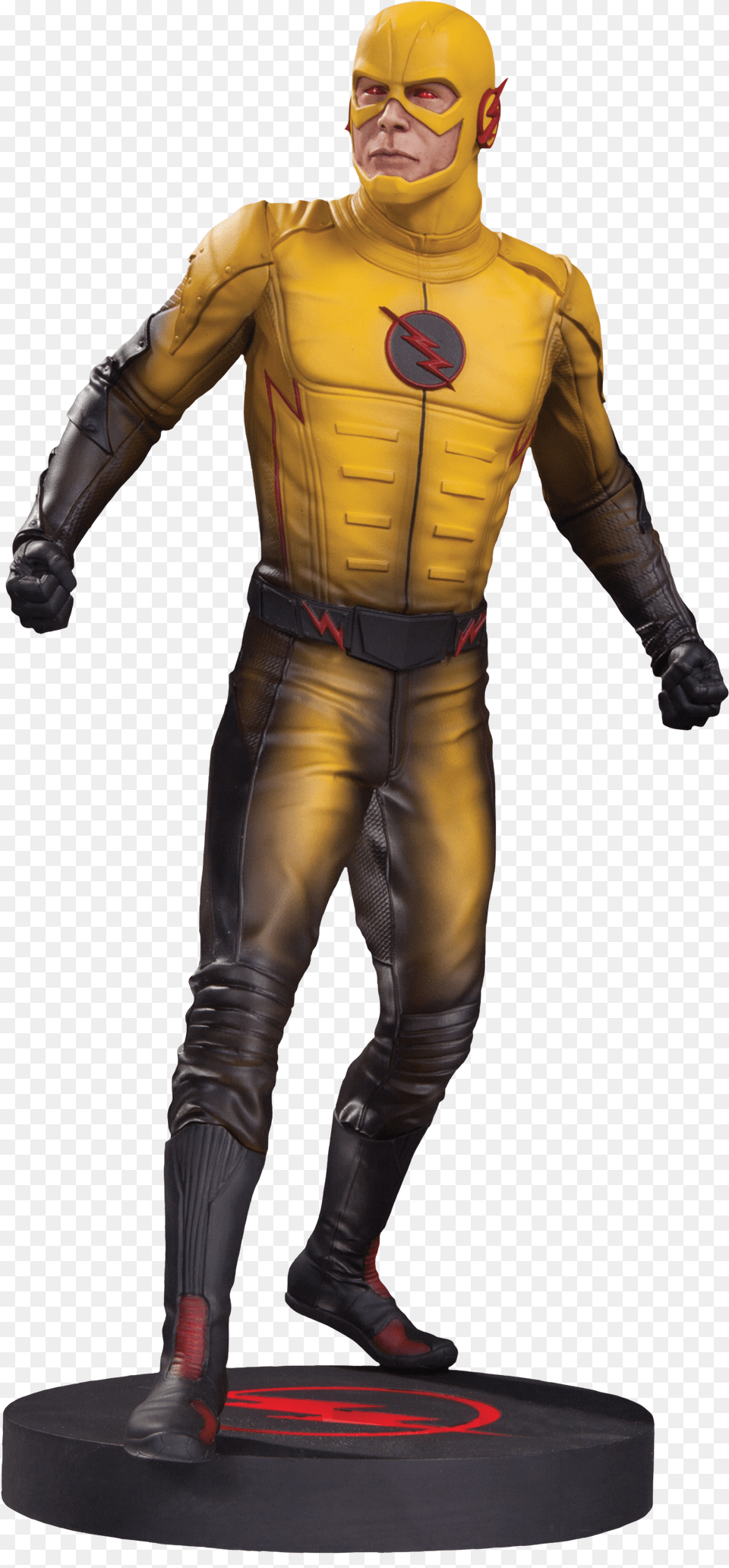 Reverse Flash Dc Collectibles Statue, Adult, Clothing, Costume, Person Free Png