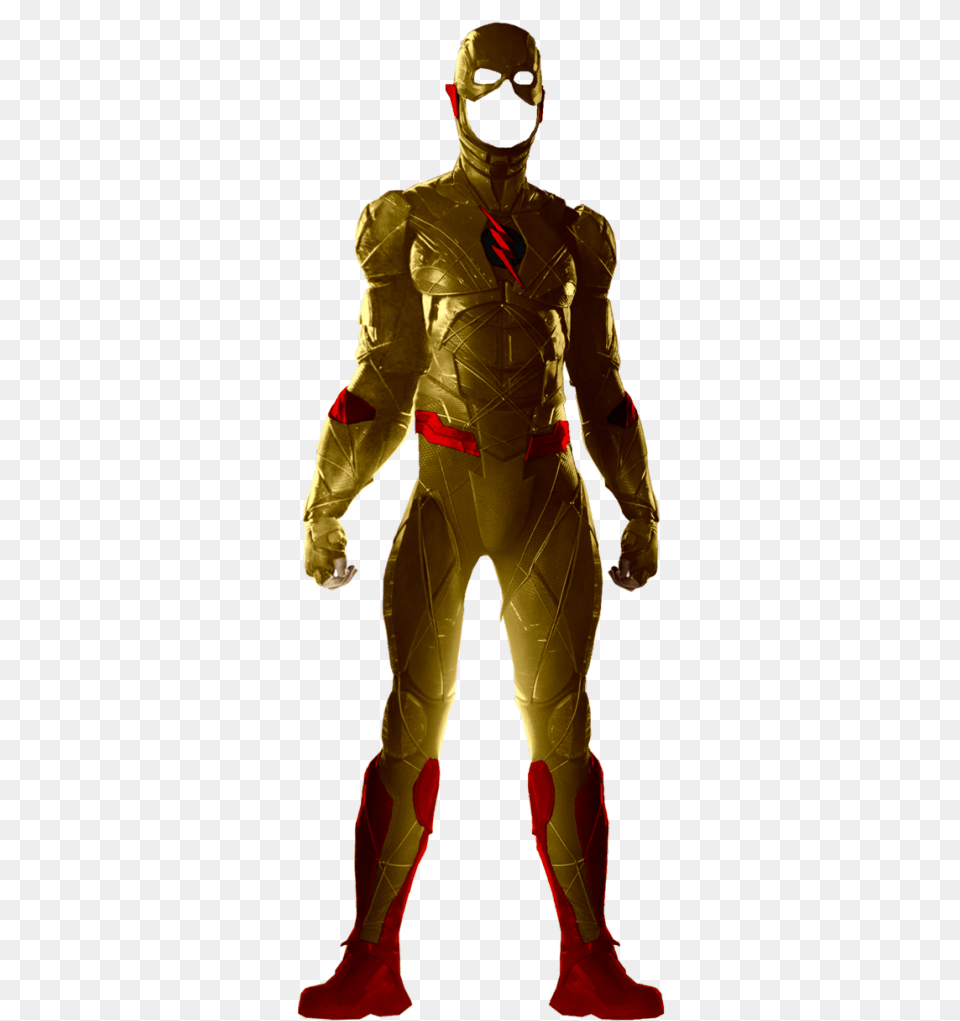 Reverse Flash Mask Reverse Flash Suit, Clothing, Costume, Person, Adult Free Transparent Png