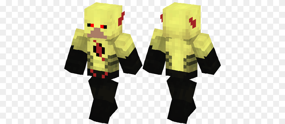 Reverse Flash Minecraft Skin Minecraft Hub, Person Free Png Download