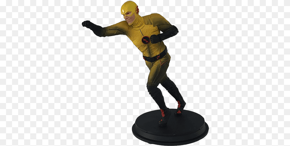 Reverse Flash Statue, Figurine, Adult, Female, Person Free Transparent Png
