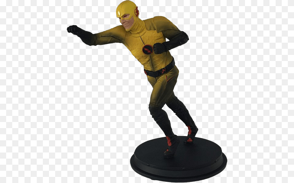 Reverse Flash Statue Paperweight Main Reverse Flash Earth X, Figurine, Adult, Male, Man Png Image