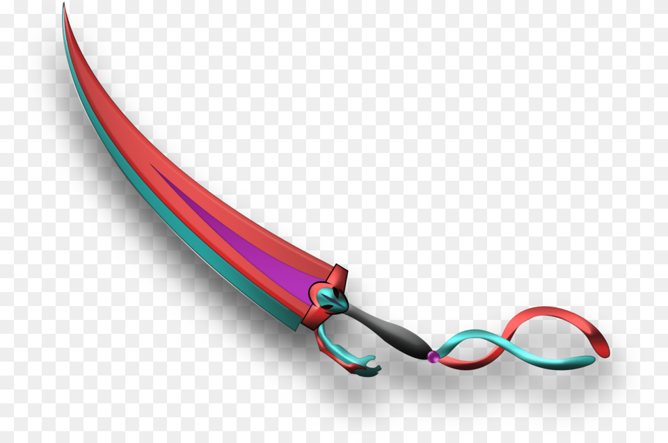 Reversed Gijinka Deoxys Normal Form Necklace, Sword, Weapon, Blade, Dagger Free Transparent Png