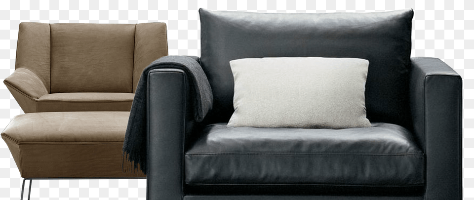 Reversi Armchair Molteni, Chair, Cushion, Furniture, Home Decor Free Transparent Png