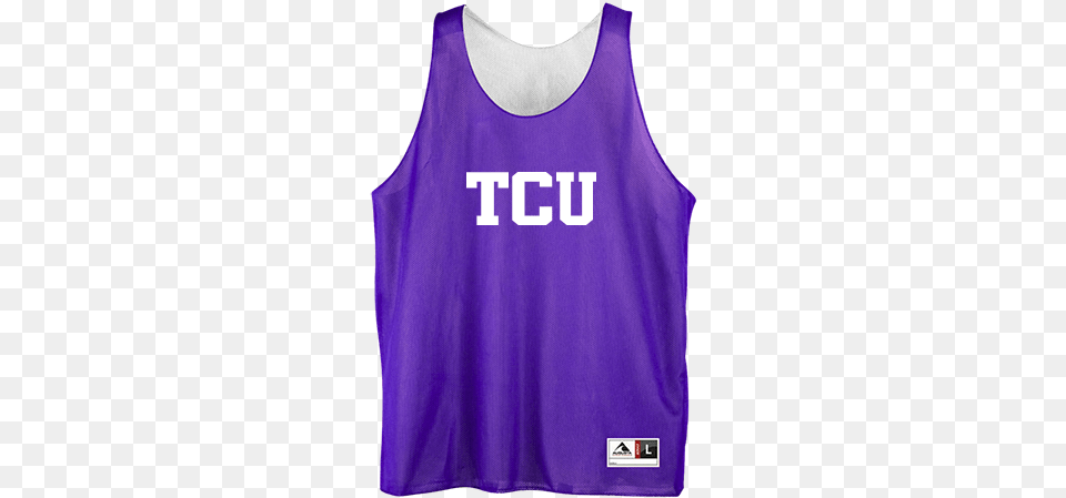 Reversible Basketball Jersey Tcu Basketball Jersey, Blouse, Clothing, Bib, Person Free Png Download