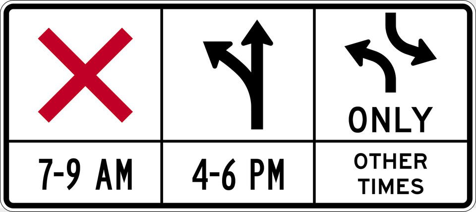 Reversible Lane Control Clipart, Symbol, Sign, Text, Number Free Png