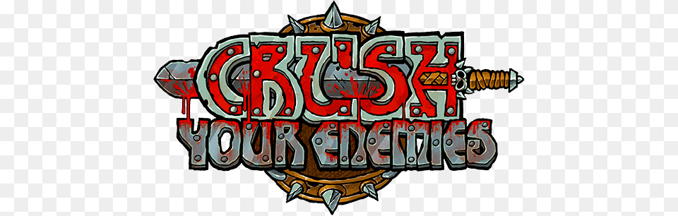 Review Crush Your Enemies Crush Your Enemies Logo, Dynamite, Weapon Free Png Download