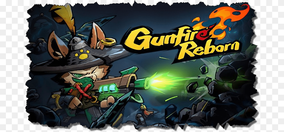 Review Gunfire Reborn Guns Grenades And Game Overs Gunfire Reborn, Book, Comics, Publication Free Png