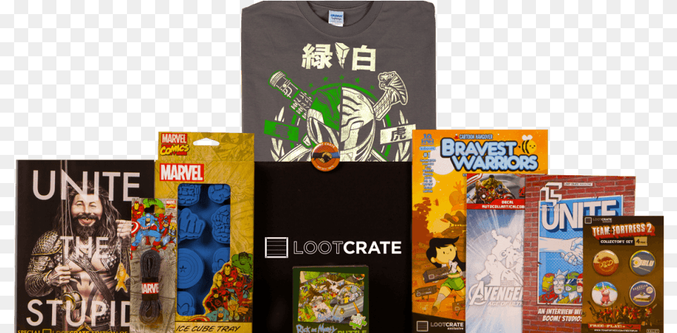 Review Loot Crate Mighty Morphin Power Rangers Japanese Lettering, T-shirt, Clothing, Person, Man Png