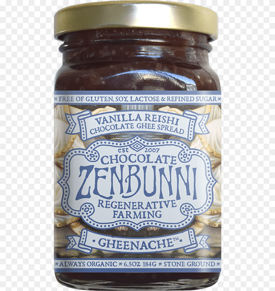 Review Of Healthy Nutella Alternative Zenbunni Gheenache, Jar, Food, Jam, Adult Free Transparent Png