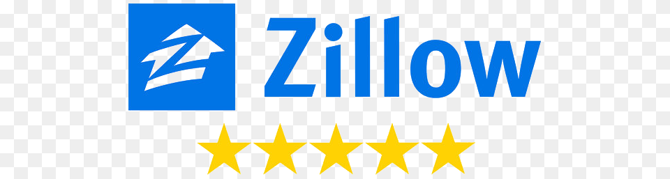 Review On Zillow Zillow 5 Star Logo, Symbol Free Png