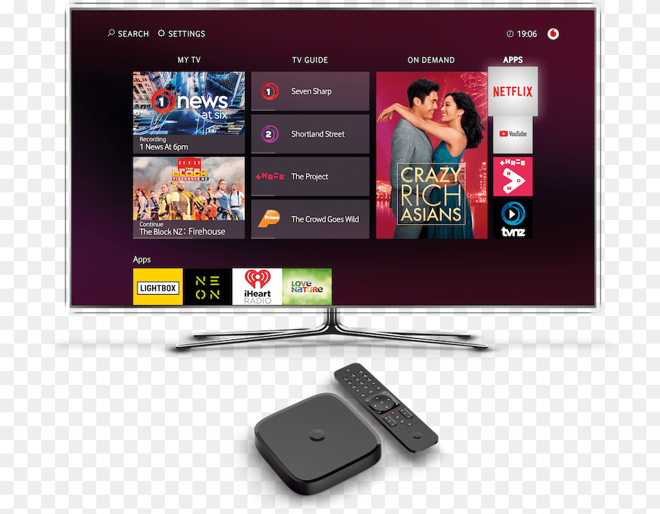 Review The New Vodafone Tv Is Last Box Youu0027ll Ever Buy Old Screen, Computer Hardware, Electronics, Hardware, Monitor Free Transparent Png