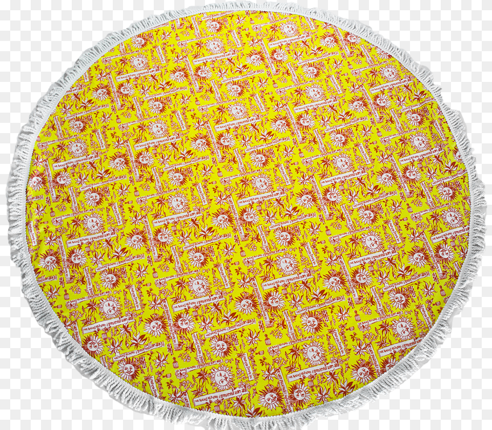 Reviews Of Round Beach Towel Circle, Home Decor, Rug, Pattern, Plate Free Transparent Png