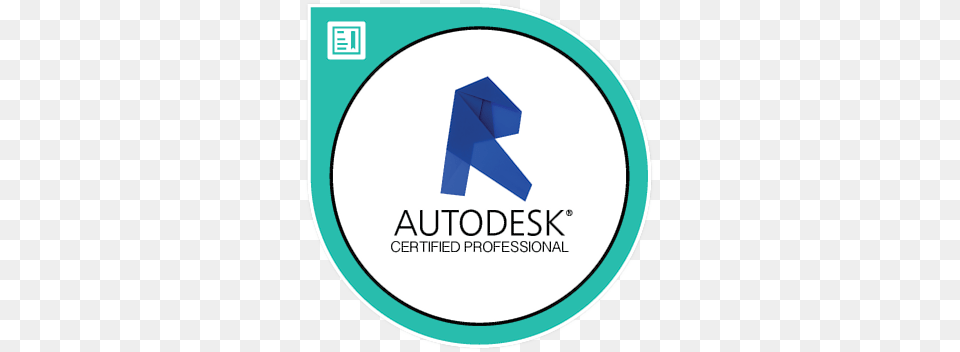 Revit Architecture Certified Autodesk Revit Certified Professional, Paper, Logo, Disk Free Png Download