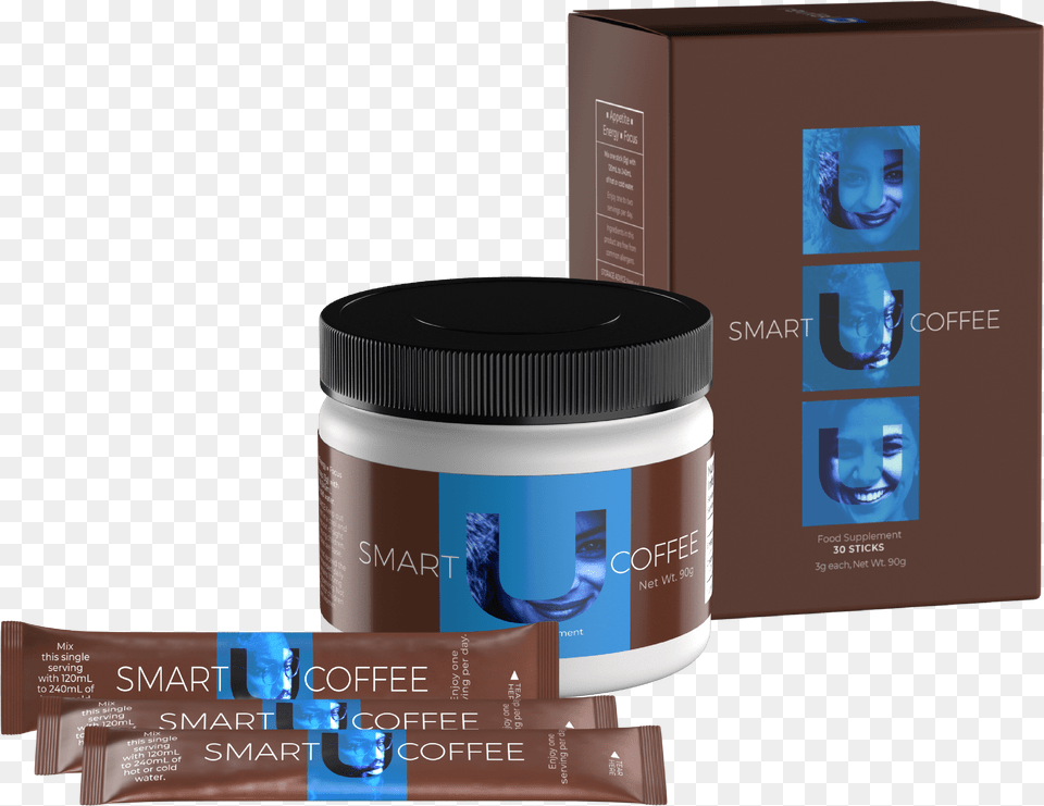 Revital U Smart Coffee, Bottle, Jar, Adult, Plant Png