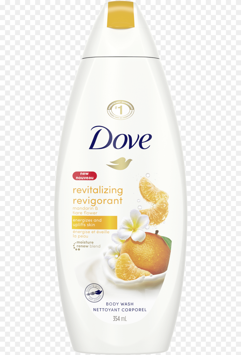 Revitalizing Body Wash With Mandarin And Tiare Body Body Wash, Bottle, Shampoo, Citrus Fruit, Food Free Png Download