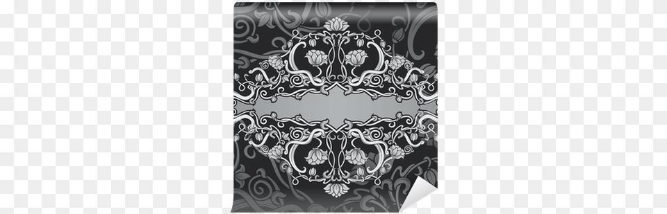 Revival Ornate Frame Background Paisley, Art, Floral Design, Graphics, Pattern Png