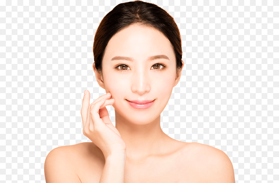 Revival Stem Cell Facial Girl Woman With A Calm Face, Portrait, Photography, Head, Person Free Png