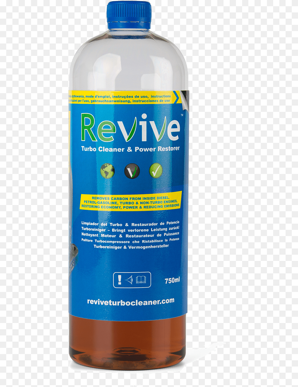 Revive 750ml Clear Bottle, Alcohol, Beer, Beverage, Ball Png