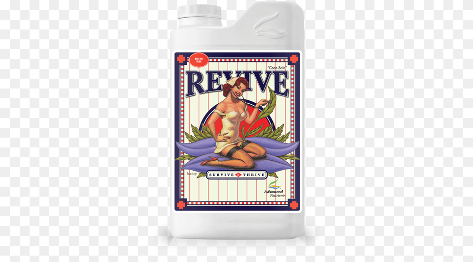 Revive Revive Advanced Nutrients, Bottle, Person Free Png Download