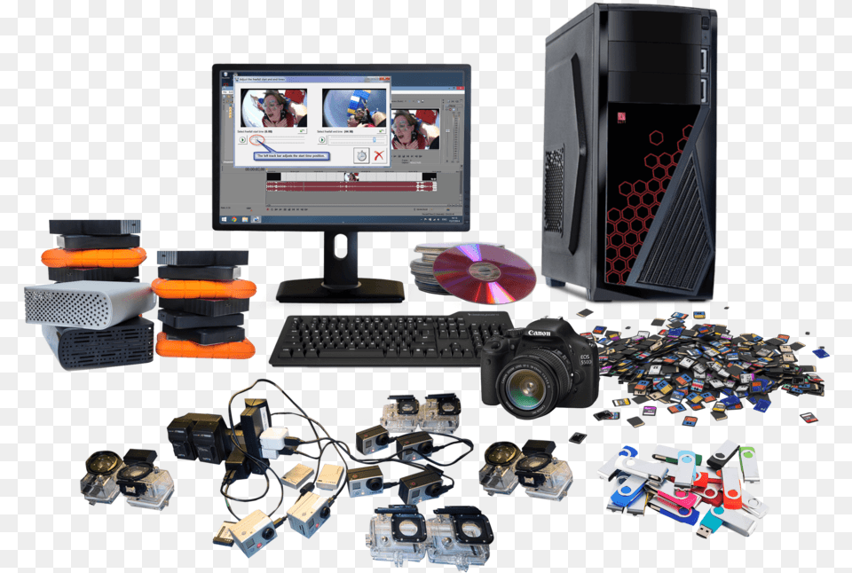 Revl X For Skydive U2014 Automatic Video Solution For Desktop Computer, Electronics, Pc, Hardware, Computer Hardware Png