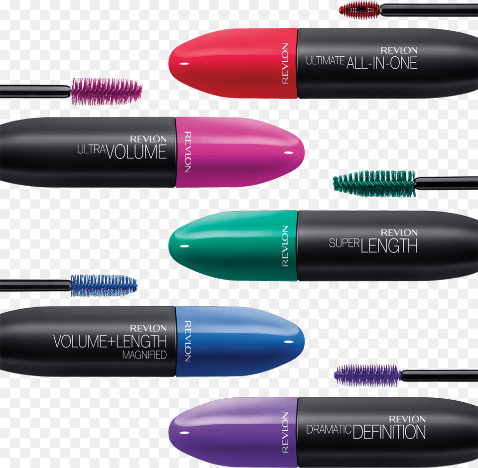 Revlon Mascara For Just 0 Revlon Volume Length Magnified Mascara Blackest, Cosmetics, Lipstick Free Transparent Png