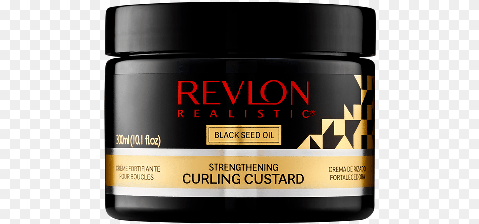 Revlon Realistic Curling Custard, Bottle, Cosmetics, Can, Tin Free Png Download