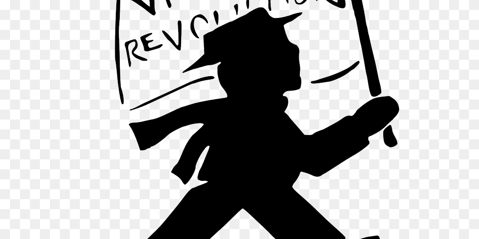 Revolution Clipart, People, Person, Silhouette Free Png Download