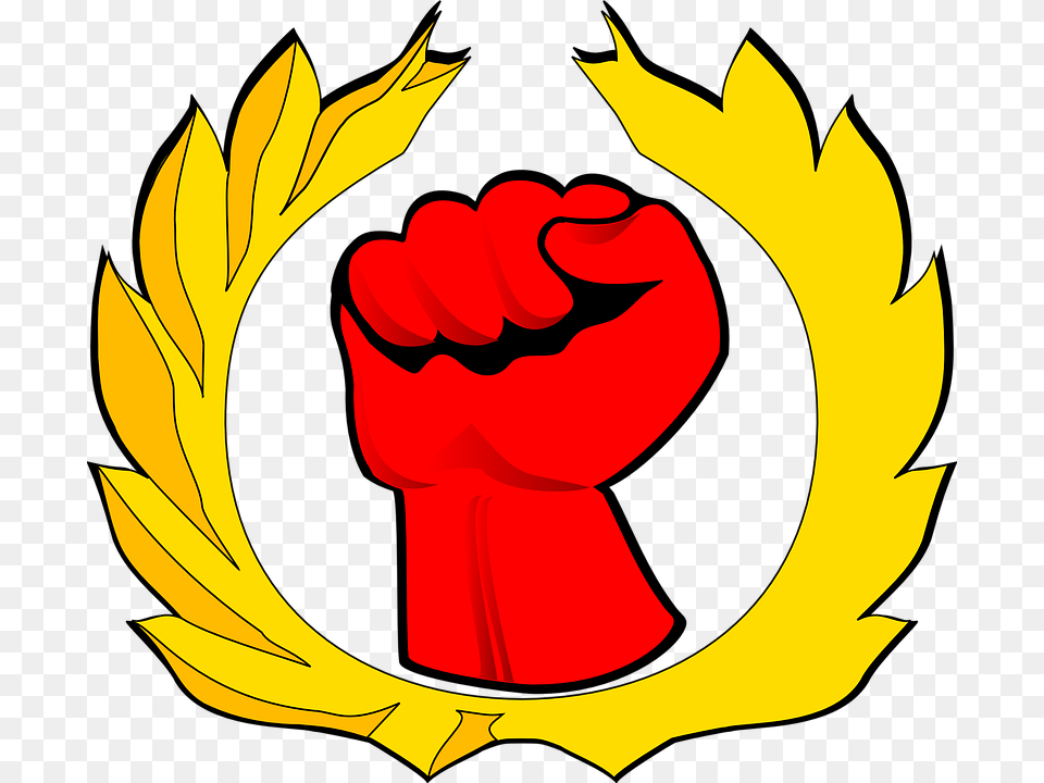 Revolution Clipart Trade Union, Body Part, Hand, Person, Fist Free Png