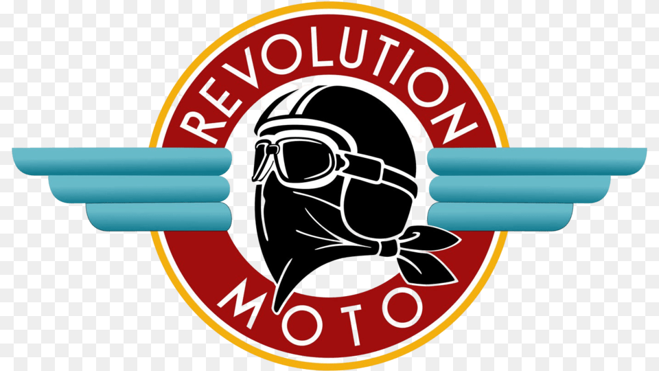 Revolution Moto Vespa Logo, Emblem, Symbol, Head, Person Free Transparent Png