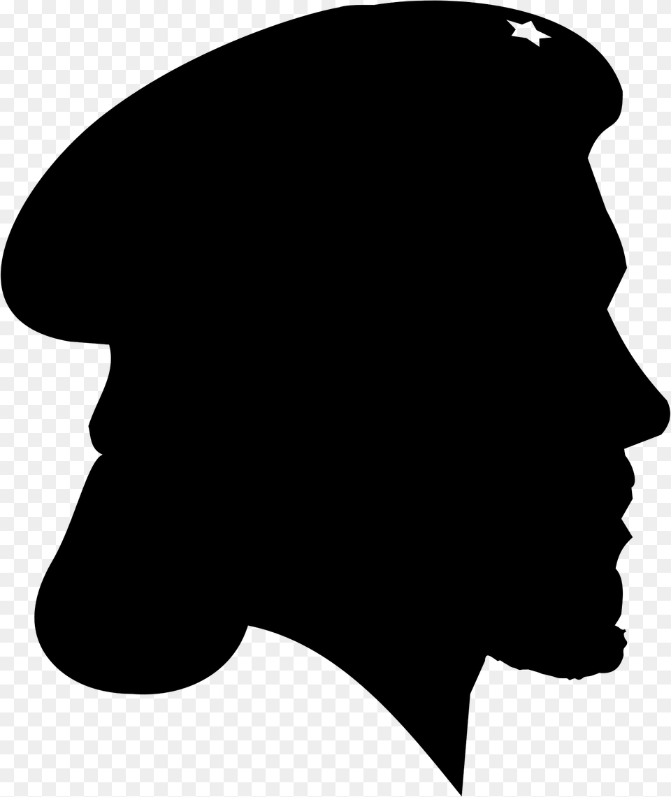Revolutionary Profile Silhouette, Adult, Male, Man, Person Free Png