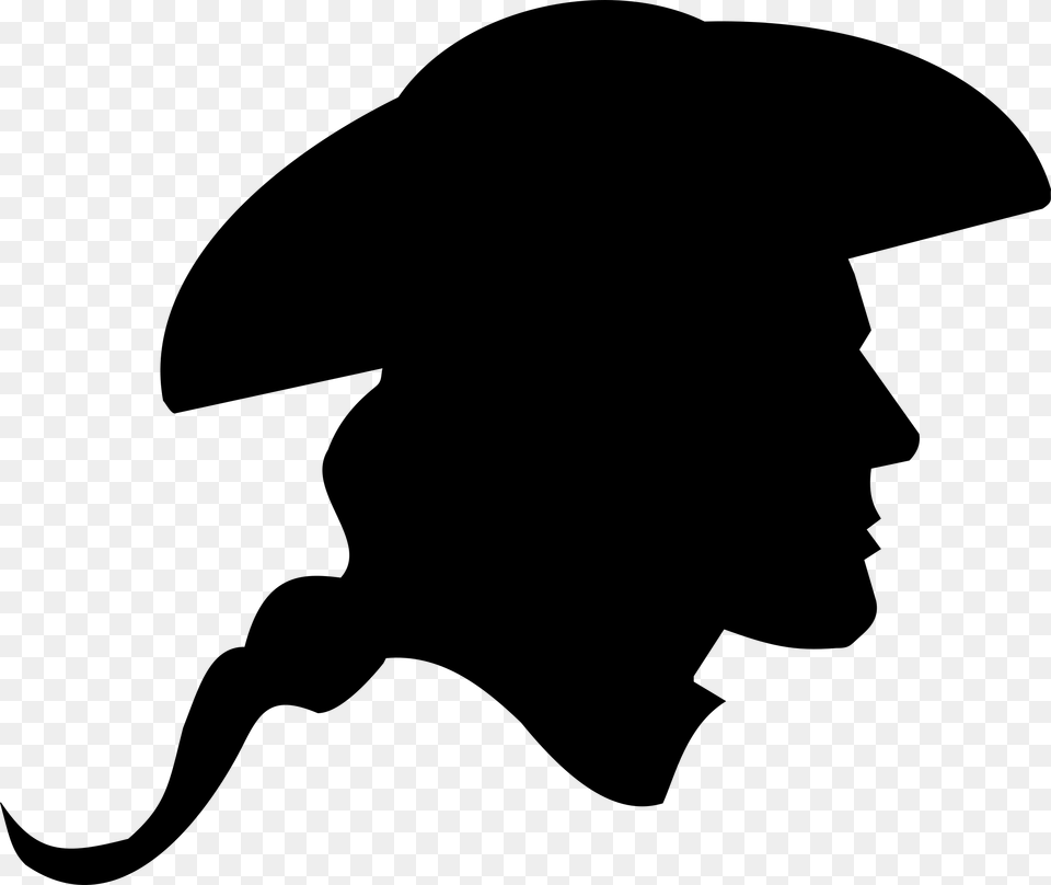 Revolutionary War Clipart, Gray Png