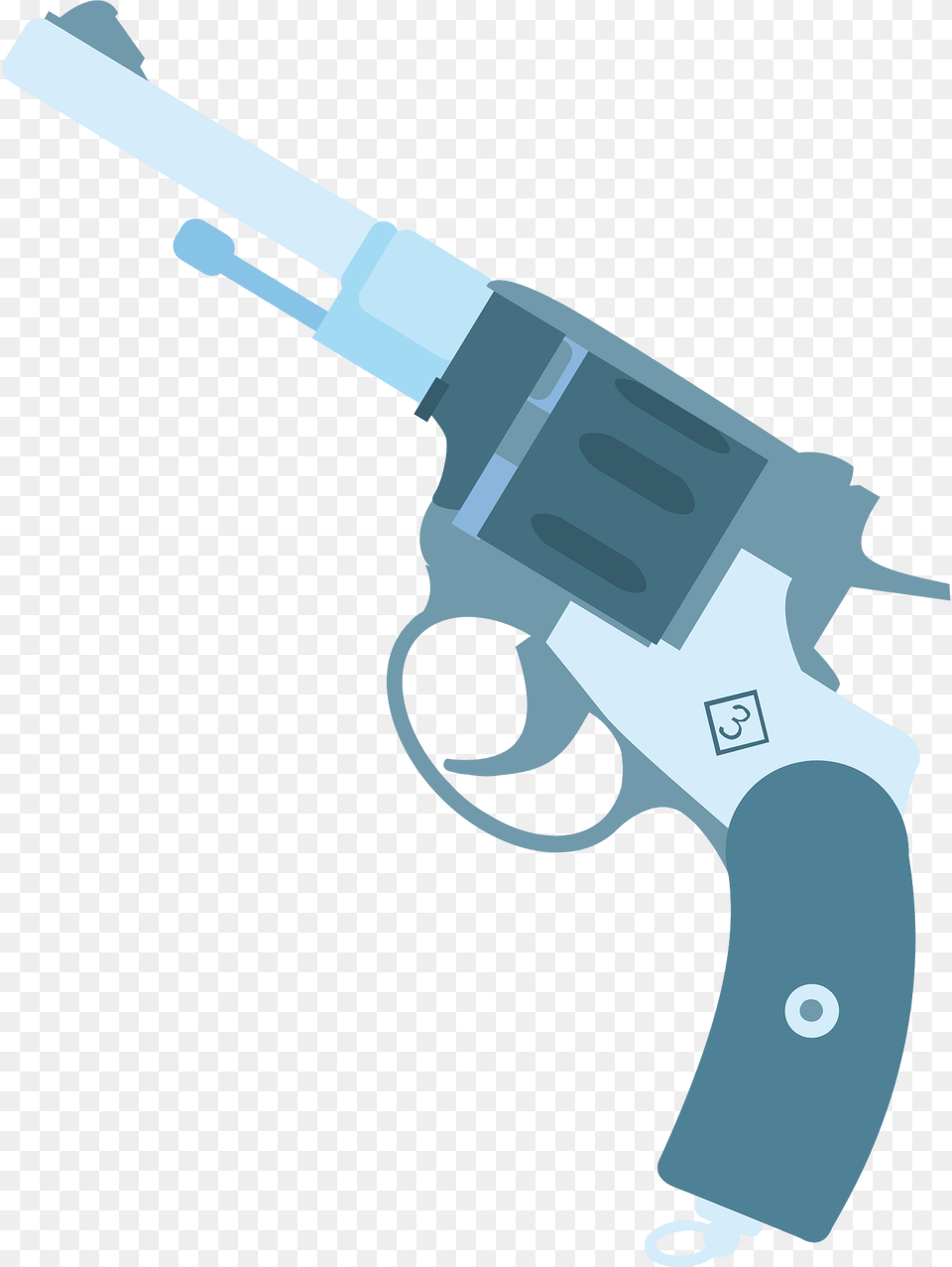 Revolver Clipart, Firearm, Gun, Handgun, Weapon Png