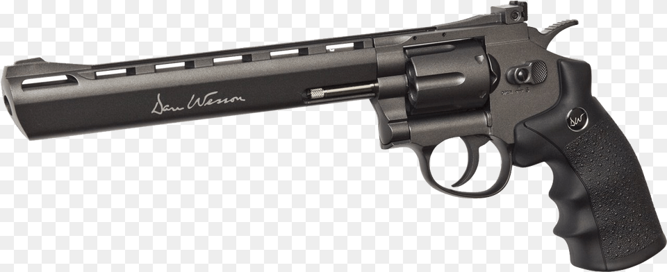 Revolver Pistol Asg Dan Wesson 8 Inch Revolver, Firearm, Gun, Handgun, Weapon Png