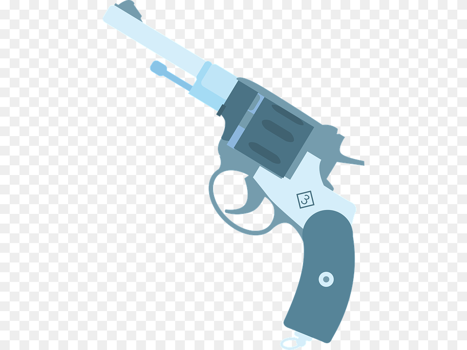 Revolver Weapon Gun Vintage Wapen Animatie, Firearm, Handgun Free Transparent Png