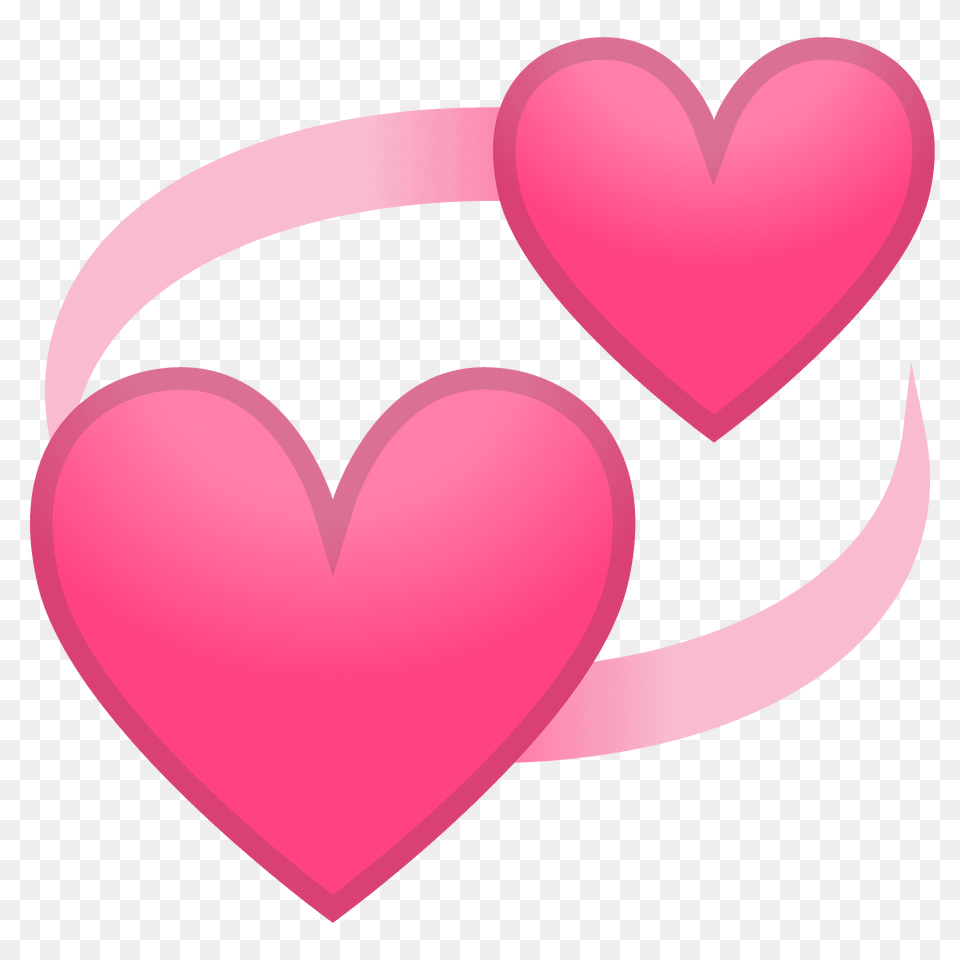 Revolving Hearts Emoji Clipart, Heart, Disk Png Image