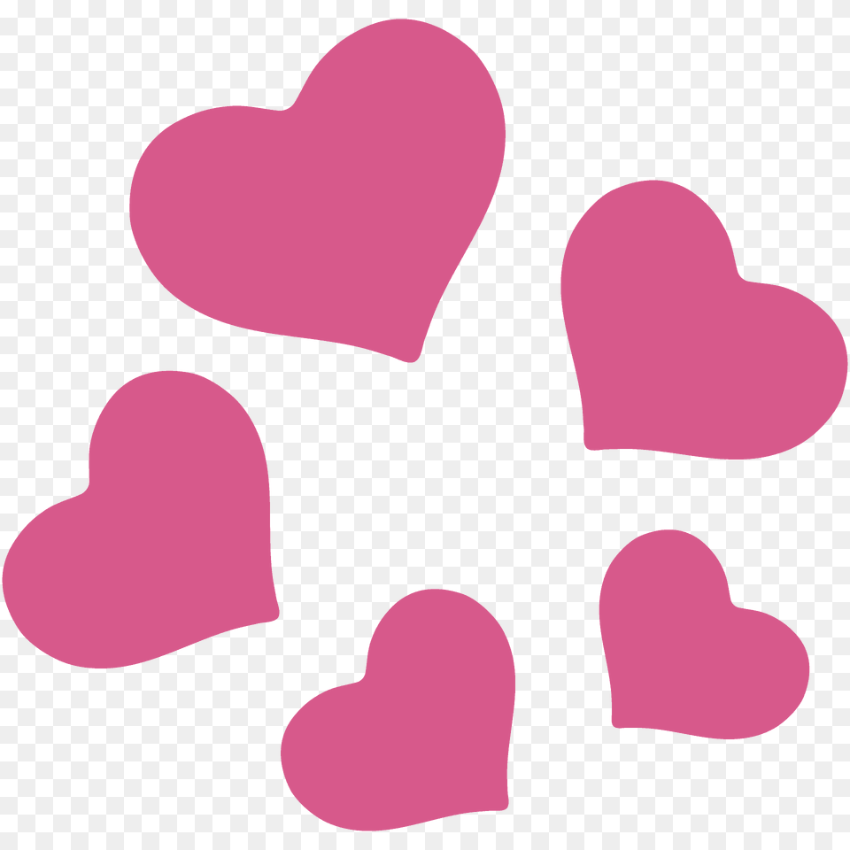 Revolving Hearts Emoji Clipart, Heart Png