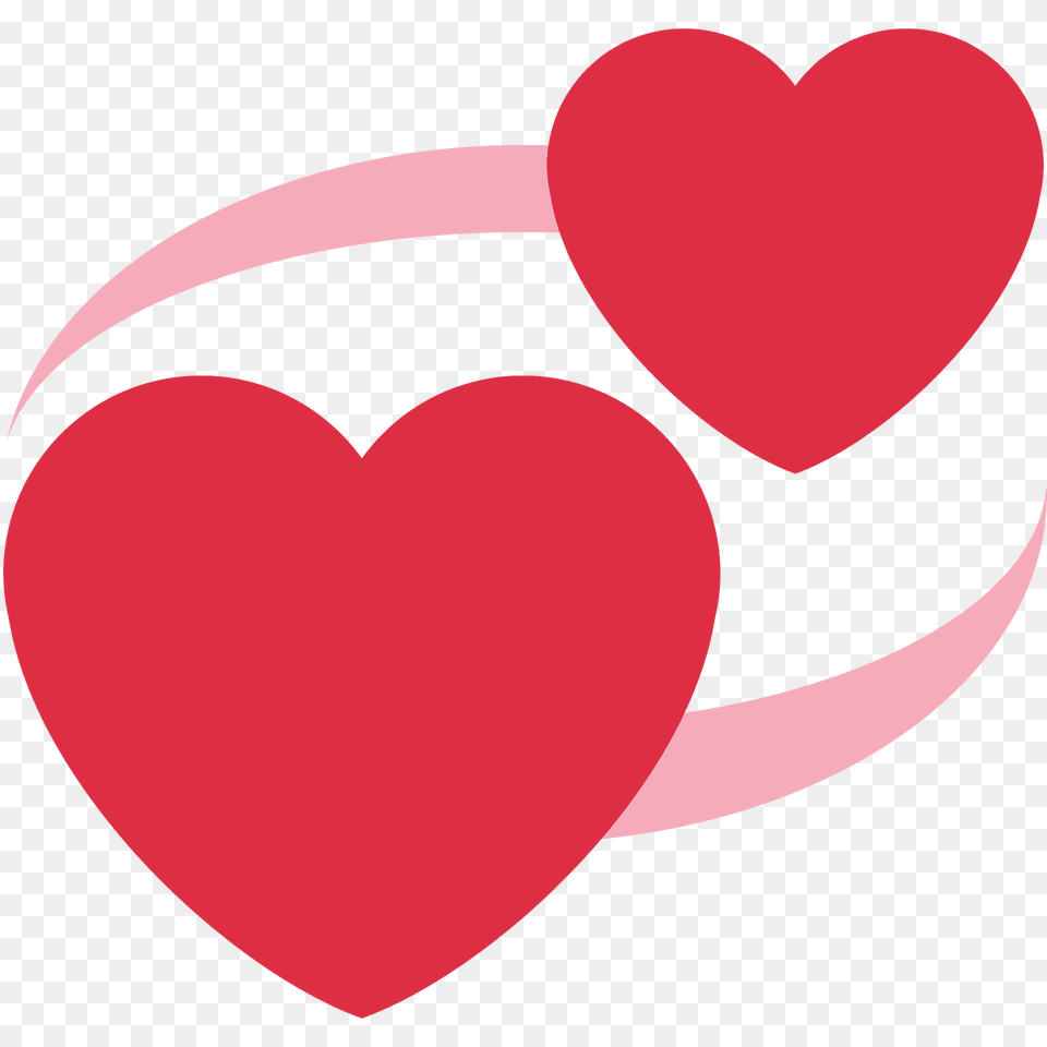 Revolving Hearts Emoji Clipart, Heart, Astronomy, Moon, Nature Free Png