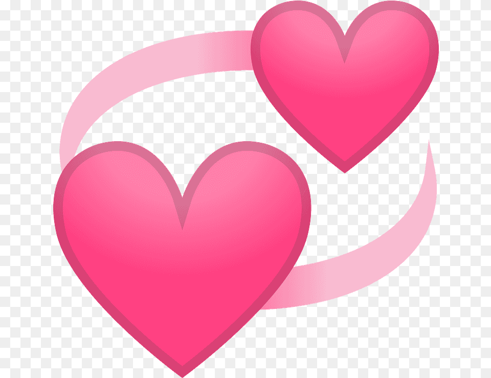 Revolving Hearts Emoji Clipart Revolving Hearts Emoji, Heart, Disk Png