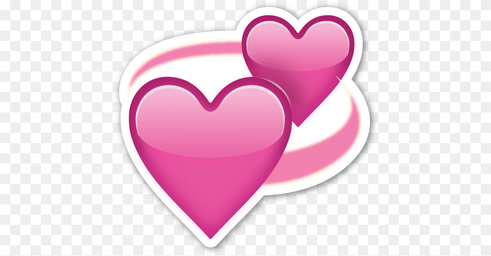 Revolving Hearts Emoji Heart Free Png