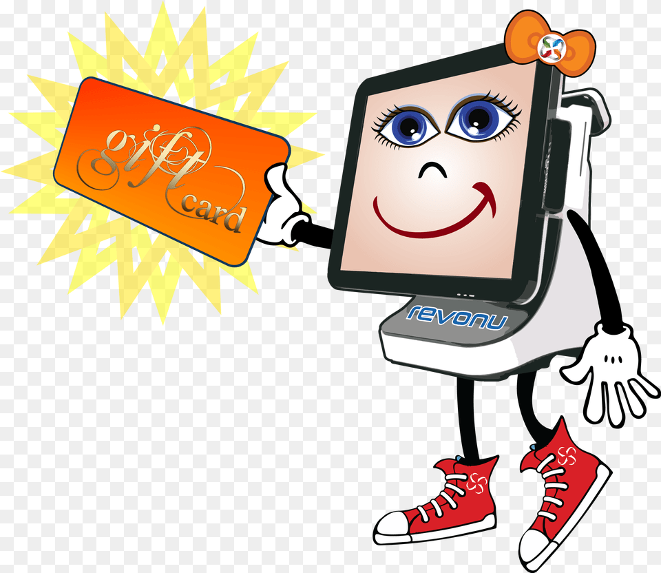 Revonu Pos For The Ipad Yeah We Got You Covered Cartoon, Clothing, Footwear, Shoe, Face Free Transparent Png