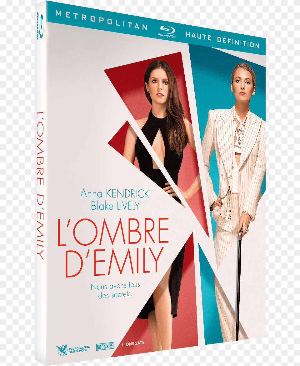 Revue Cinema Blu Ray Simple Favor Itunes Movie, Advertisement, Poster, Adult, Publication Png Image