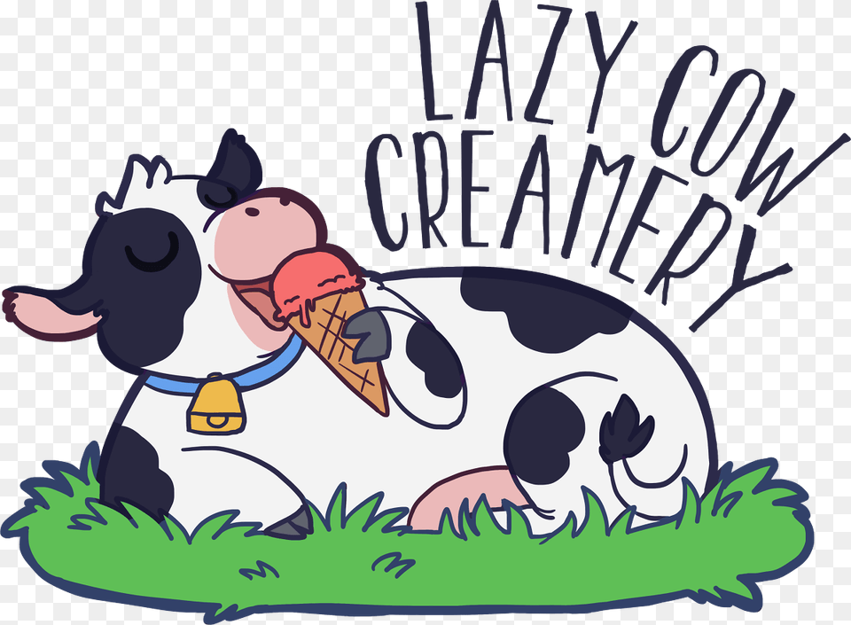 Rewards Lazy Cow Creamery, Food, Cream, Dessert, Ice Cream Free Png Download