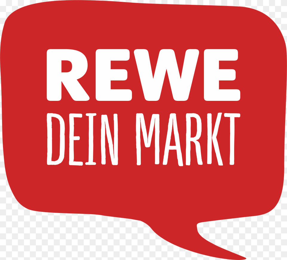 Rewe Dein Markt Logo, Sticker, Text, Food, Ketchup Free Transparent Png