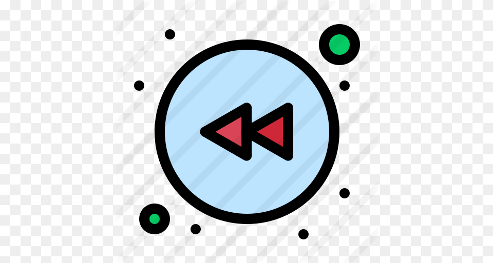Rewind Arrows Icons Circle, Disk Png
