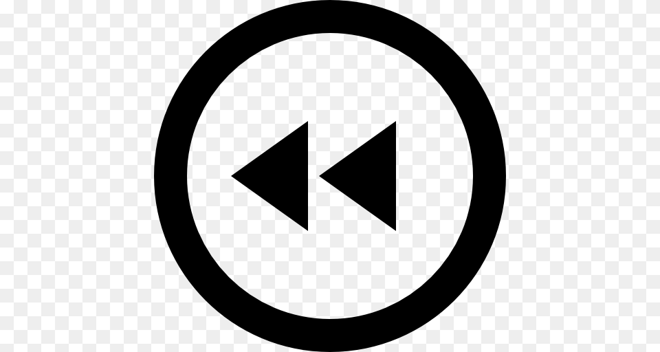 Rewind Button, Symbol, Star Symbol, Triangle Free Png