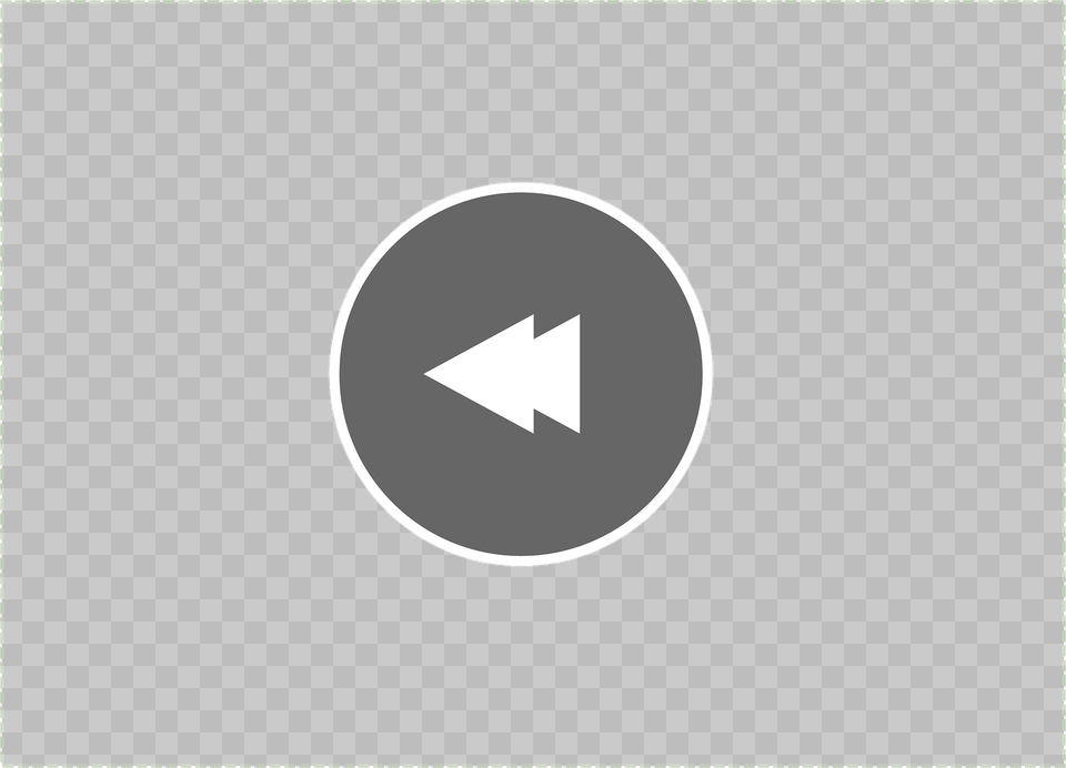 Rewind Button Clipart, Triangle Free Png Download