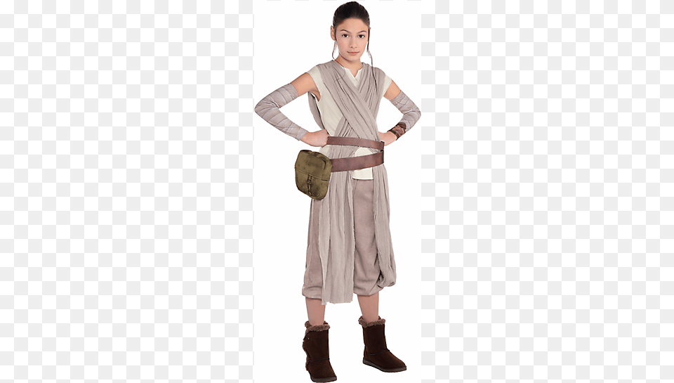 Rey From Star Wars Rae Star Wars Costume Diy, Fashion, Person, Clothing, Dress Free Transparent Png